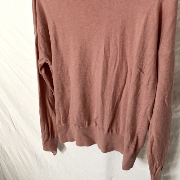Kate Spade: Conchshell (876) Brooke Street Turtleneck Pocket Sweater- L - Picture 11 of 16